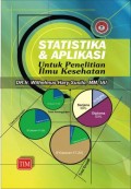Statistika dan Aplikasi untuk Penelitian Ilmu Kesehatan